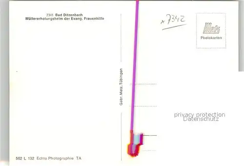 Bad_Ditzenbach Muettererholungsheim Evangelische Frauenhilfe Bad_Ditzenbach
