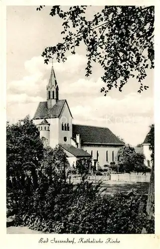 AK / Ansichtskarte Bad_Sassendorf Katholische Kirche Bad_Sassendorf