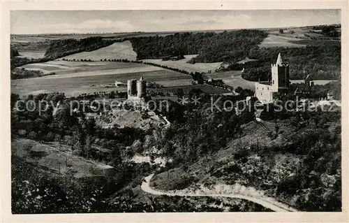 AK / Ansichtskarte Bad_Koesen Rudelsburg und Saaleck vom Kreipizsch Bad_Koesen