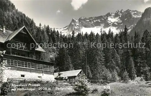 AK / Ansichtskarte Badgastein Alpenhaus Prossau mit Hoelltorkogel Badgastein