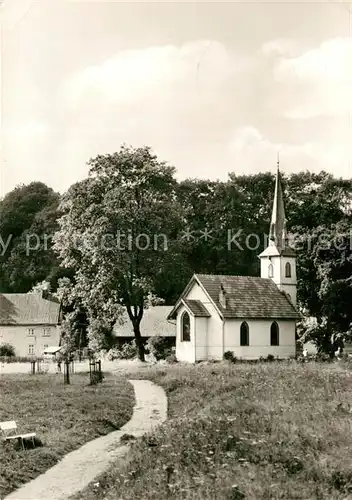 AK / Ansichtskarte Elend_Harz kleinste Holzkirche der DDR Elend_Harz