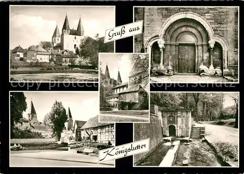 AK / Ansichtskarte Koenigslutter_Elm Kirche Koenigslutter Elm