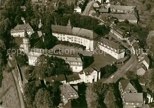 AK / Ansichtskarte Bad_Berleburg Fliegeraufnahme Fuerstliches Schloss Bad_Berleburg