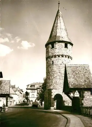 AK / Ansichtskarte Bad_Homburg Altstadt Steinturm Bad_Homburg