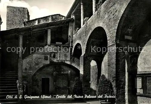 AK / Ansichtskarte Siena Citta di s. Gimignano Siena