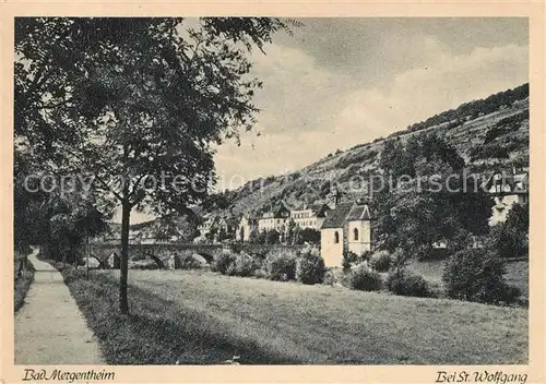 AK / Ansichtskarte Bad_Mergentheim Bei St.Wolfgang Bad_Mergentheim