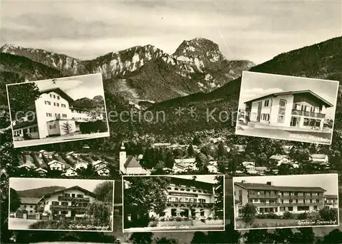 AK / Ansichtskarte Feilnbach_Bad Wendelstein Kurheime Feilnbach_Bad