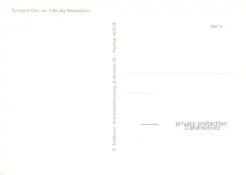 AK / Ansichtskarte Feilnbach_Bad Wendelstein Kurheime Feilnbach_Bad