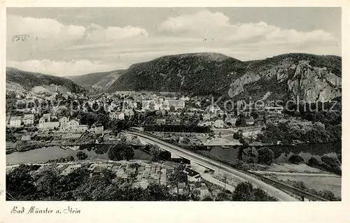 AK / Ansichtskarte Bad_Muenster_Stein_Ebernburg Panorama Bad_Muenster