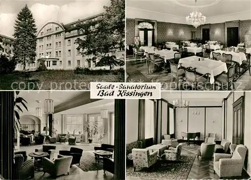 AK / Ansichtskarte Bad_Kissingen Saale Sanatorium Bad_Kissingen