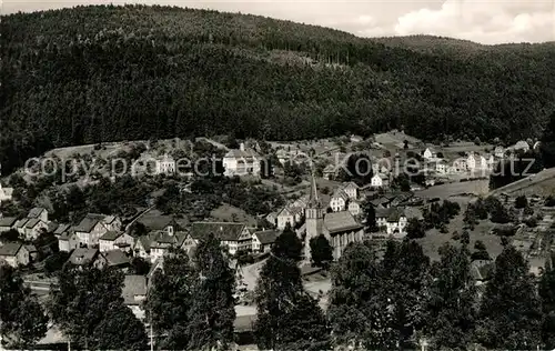 AK / Ansichtskarte Hoefen_Enz Panorama Hoefen_Enz