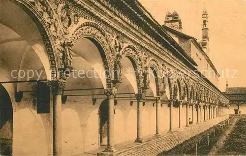 AK / Ansichtskarte Certosa_di_Pavia Grande Chiostro Certosa_Di_Pavia