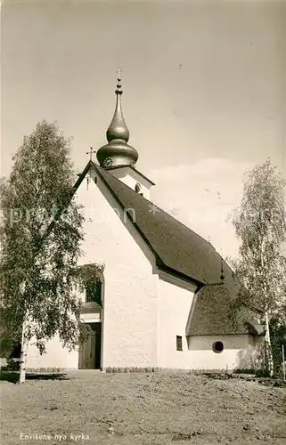 AK / Ansichtskarte Enviken Nye kyrka 