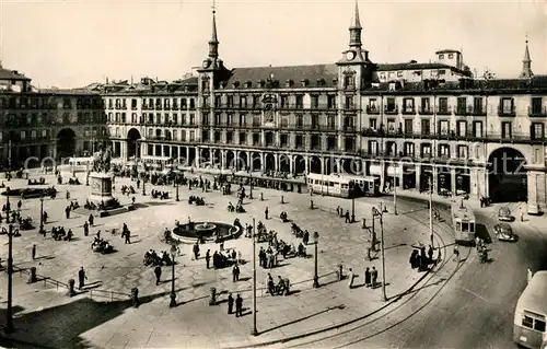 AK / Ansichtskarte Madrid_Spain Plaza Mayor Madrid Spain