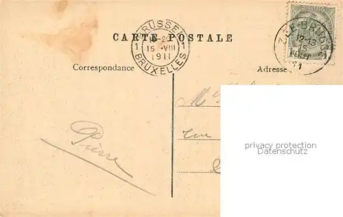 AK / Ansichtskarte Blankenberghe Digue et Monument Blankenberghe