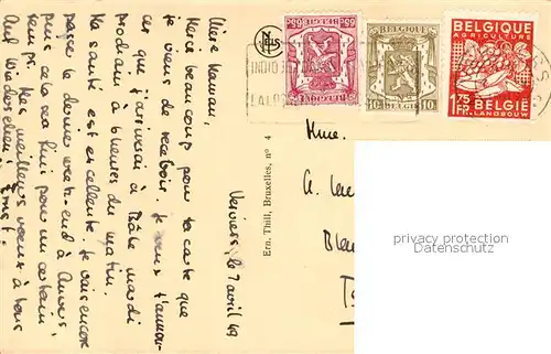 AK / Ansichtskarte Verviers Le Theatre Verviers