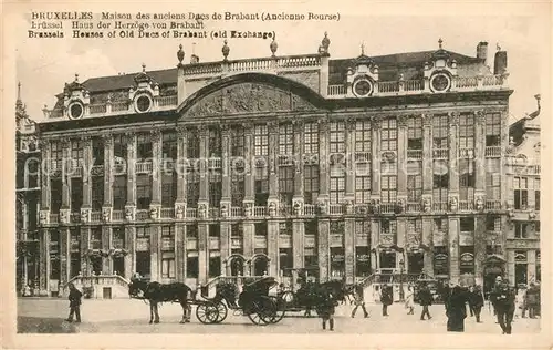 AK / Ansichtskarte Bruxelles_Bruessel Haus der Herzoege von Brabant Bruxelles_Bruessel