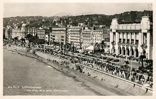 AK / Ansichtskarte Nice_Alpes_Maritimes La Promenade Nice_Alpes_Maritimes