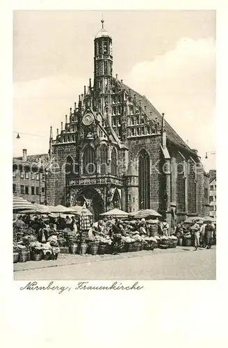 AK / Ansichtskarte Nuernberg Frauenkirche Nuernberg