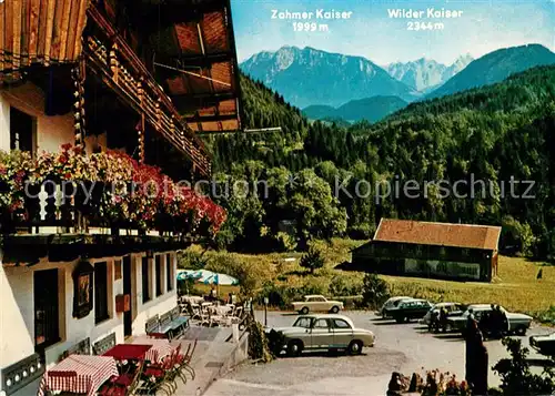 AK / Ansichtskarte Bayrischzell Alpengasthof Zum feurigen Tatzlwurm Bayrischzell