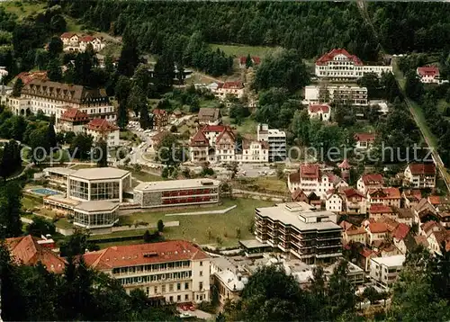 AK / Ansichtskarte Wildbad_Schwarzwald Fliegeraufnahme Wildbad_Schwarzwald
