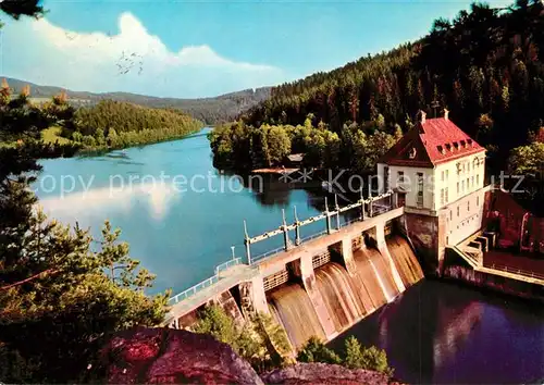 AK / Ansichtskarte Hoellensteinsee Stauwehr Hoellensteinsee