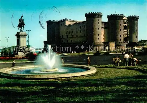 AK / Ansichtskarte Napoli_Neapel Piazza Municipio Mascho Angiono Napoli Neapel
