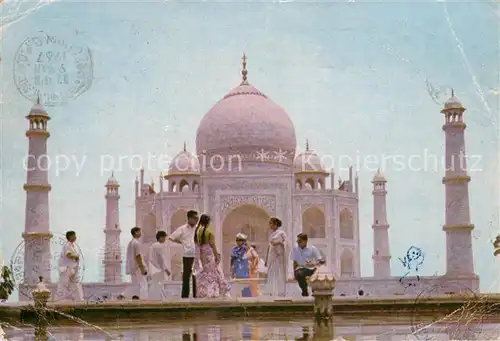 AK / Ansichtskarte Agra_Uttar_Pradesh Taj Mahal Agra_Uttar_Pradesh