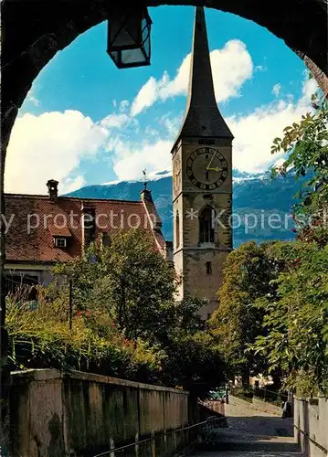 AK / Ansichtskarte Chur_GR Sankt Martinskirche Chur_GR