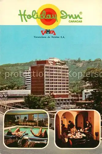 AK / Ansichtskarte Caracas Hotel Schwimmbad Holiday Inn Caracas