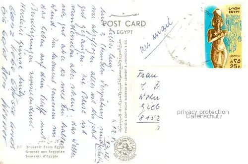 AK / Ansichtskarte Kairo Pyramiden Pharonen  Kairo