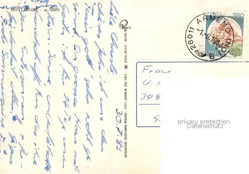 AK / Ansichtskarte Mottarone Panorama Mottarone