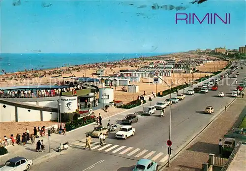 AK / Ansichtskarte Rimini Aquarium Strand Rimini