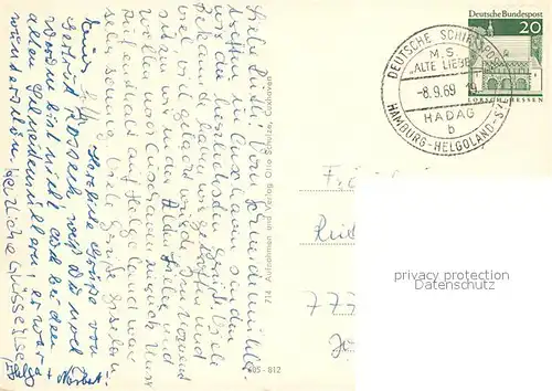 AK / Ansichtskarte Cuxhaven_Nordseebad Kutterhafen Doeser Strand Jachthafen Alte Liebe Kaemmererplatz Wappen Cuxhaven_Nordseebad