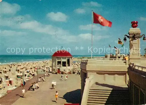 AK / Ansichtskarte Borkum_Nordseebad Strand Promenade Musikpavillon Borkum_Nordseebad