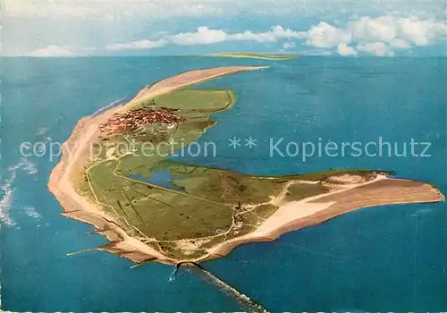 AK / Ansichtskarte Wangerooge_Nordseebad Nordseeinsel Fliegeraufnahme Wangerooge_Nordseebad