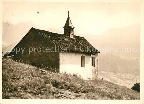 AK / Ansichtskarte Bad_Ragaz Bergkapelle Nr 129 Bad_Ragaz