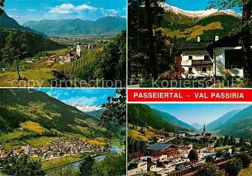 AK / Ansichtskarte Riffian_Meran Ortschaften im Passeiertal Alpenpanorama Riffian Meran