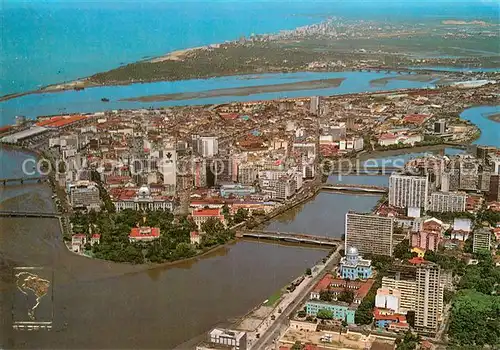 AK / Ansichtskarte Recife Vista aerea Recife