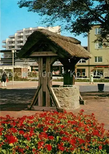 AK / Ansichtskarte Duhnen_Nordsee Dorfbrunnen Duhnen Nordsee