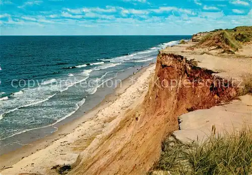 AK / Ansichtskarte Insel_Sylt Leichte Brise am roten Kliff Insel_Sylt