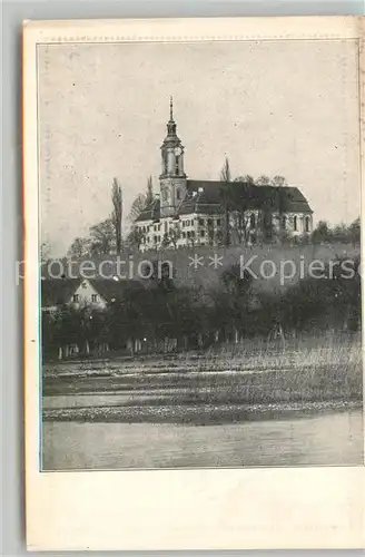 AK / Ansichtskarte Birnau Wallfahrtskirche Zisterzienserkloster Erbauer Peter Thumb Birnau
