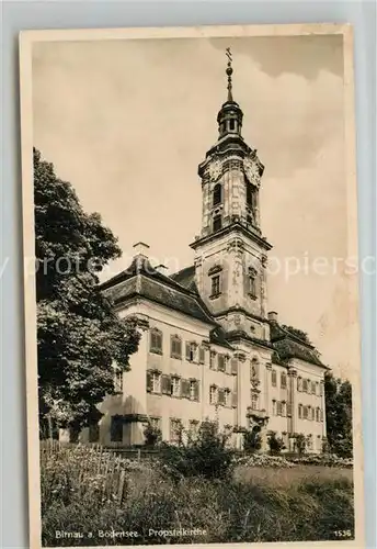 AK / Ansichtskarte Birnau Propstekirche Wallfahrtskirche Zisterzienserkloster Erbauer Peter Thumb Birnau