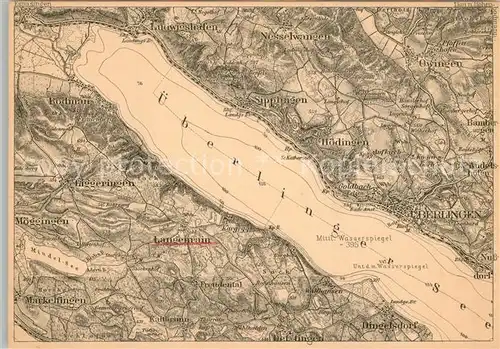 AK / Ansichtskarte ueberlingen_Bodensee und Umgebung Jugendherbergen ueberlingen und Markelfingen Karte des Deutschen Reiches ueberlingen Bodensee