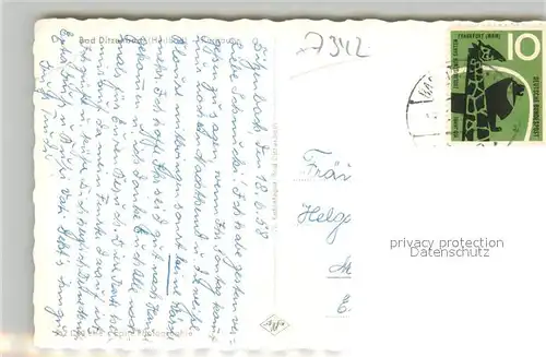 AK / Ansichtskarte Bad_Ditzenbach Kurhaus Bad_Ditzenbach