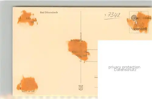 AK / Ansichtskarte Bad_Ditzenbach  Bad_Ditzenbach