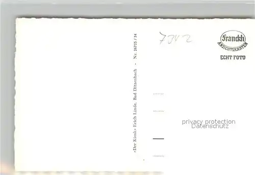 AK / Ansichtskarte Bad_Ditzenbach  Bad_Ditzenbach
