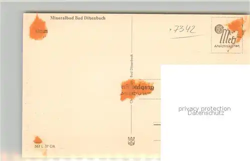 AK / Ansichtskarte Bad_Ditzenbach Sanatorium Bad_Ditzenbach