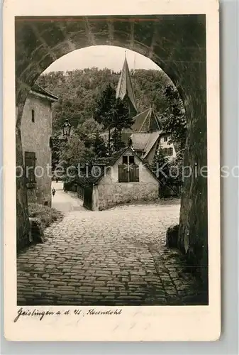 AK / Ansichtskarte Geislingen_Steige Rosendohl Geislingen_Steige