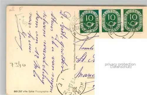 AK / Ansichtskarte Geislingen_Steige Rosendohl Geislingen_Steige